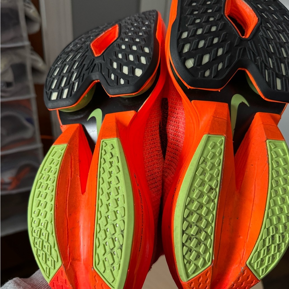 Nike Air Zoom Alphafly Next% 2 Orange Women's 8.5 - Picture 3 of 8